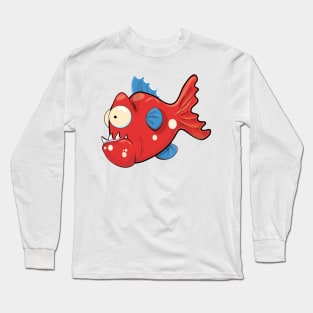 Piranha fish Long Sleeve T-Shirt